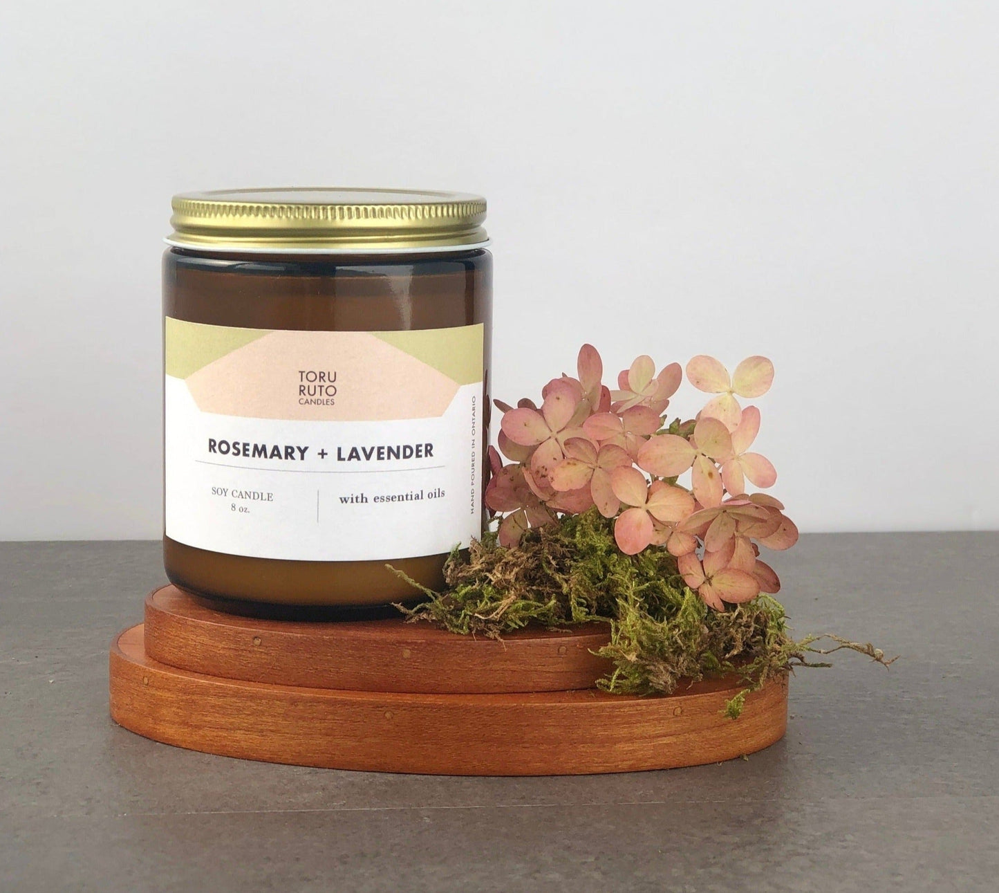 Rosemary + Lavender - SOY CANDLE