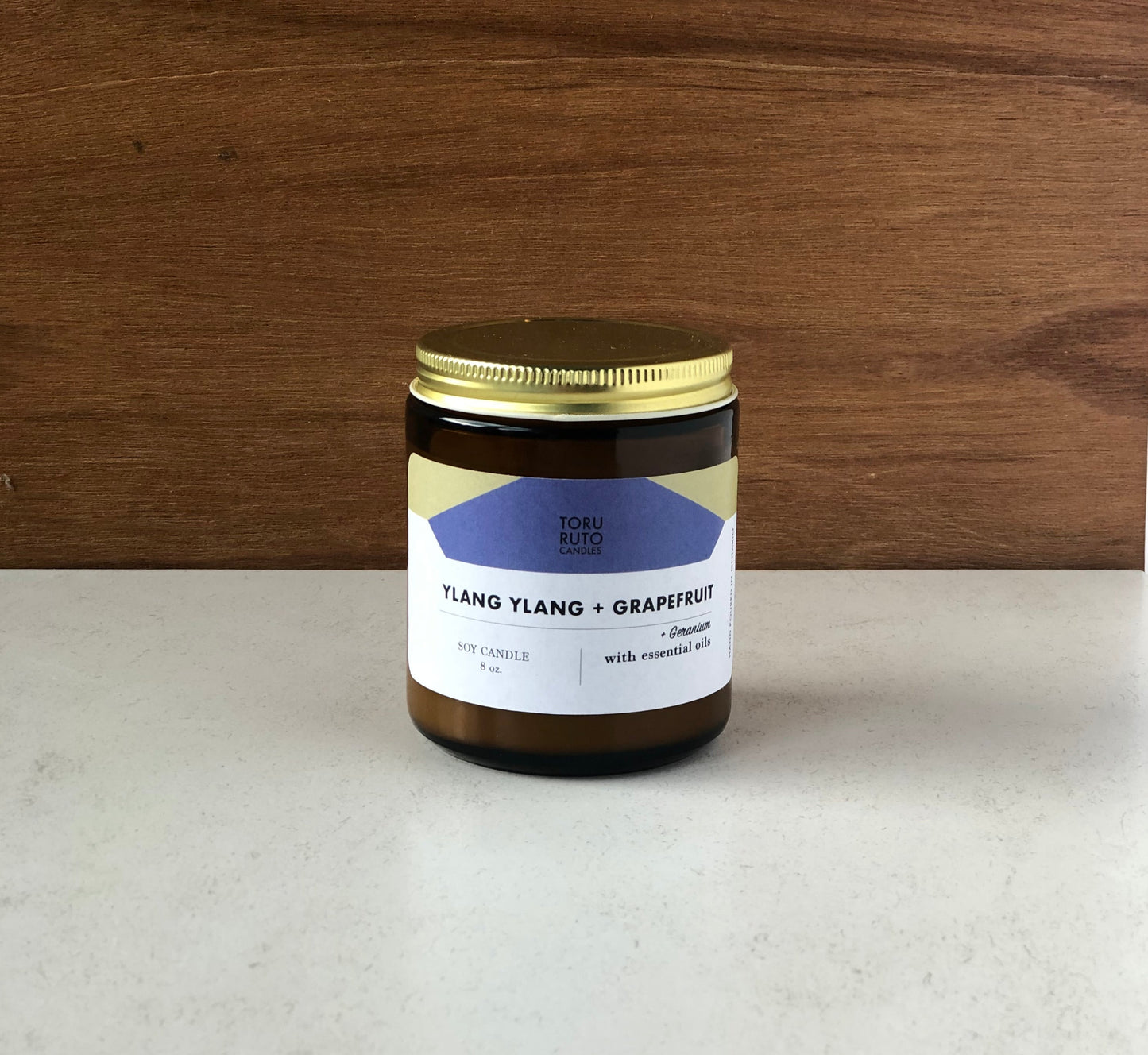 * SALE *                                Ylang Ylang + Grapefruit with Geranium - SOY CANDLE