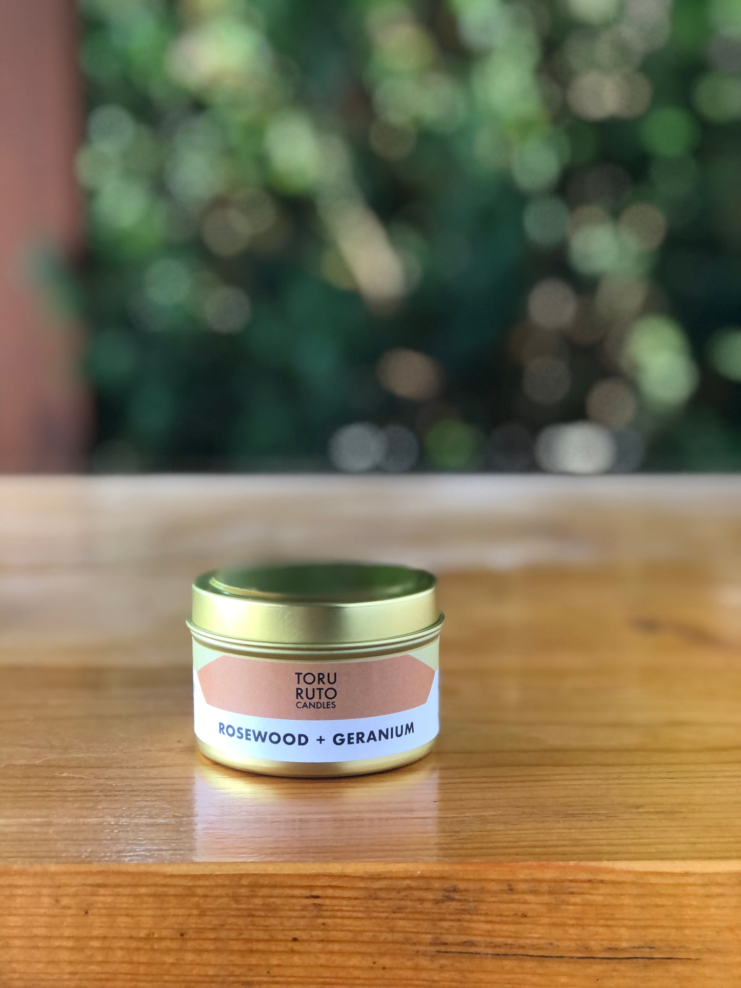 Rosewood + Geranium - SOY CANDLE